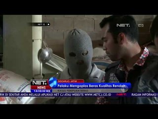 Penipuan Beras Oplosan Kualitas Rendah - NET12