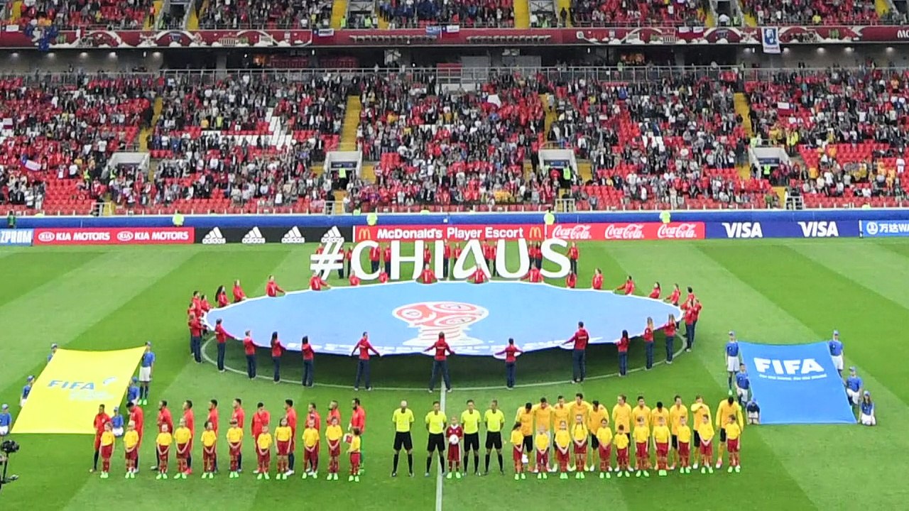 Chile y Alemania avanzan a semifinales de la Confederaciones