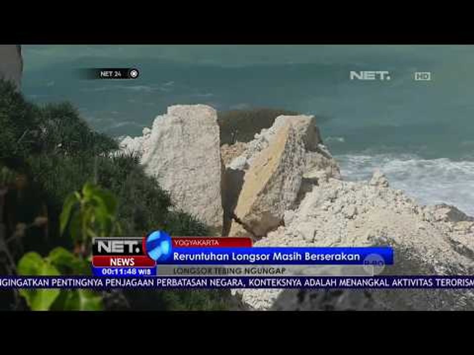 Longsor Tebing Ngungap Masih Berserakan - NET24