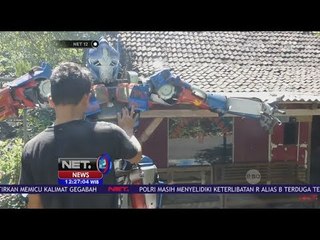 Robot Karakter Film dari Onderdil Motor - NET12