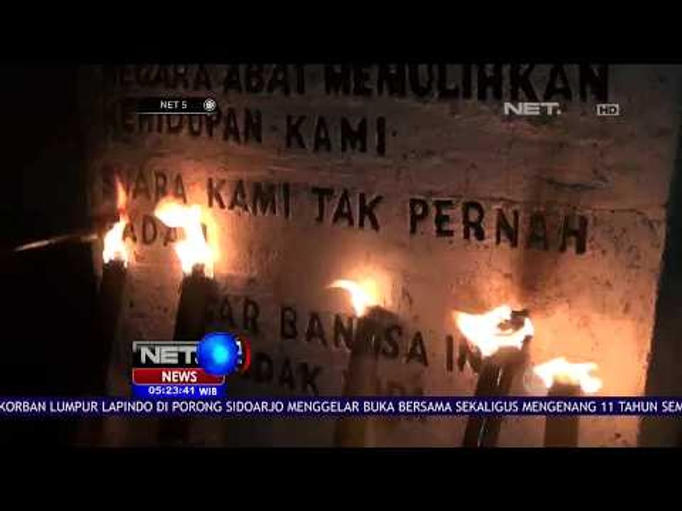 Warga Peringati Sebelas Tahun Lumpur Lapindo - NET5