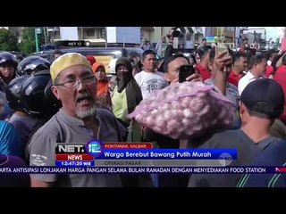 Warga Berebut Bawang Putih Murah - NET12