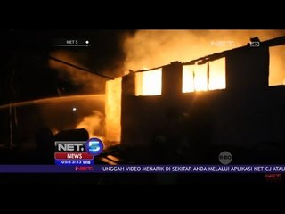 Gudang Minyak Ilegal Hangus Terbakar - NET5