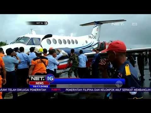 Roda Depan Patah, Pesawat Tergelincir - NET16