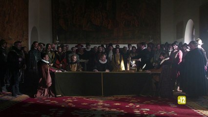 Victor Clavijo, Fernando Guillén Cuervo y Federico Aguado en el próximo capítulo de 'El Ministerio del Tiempo'