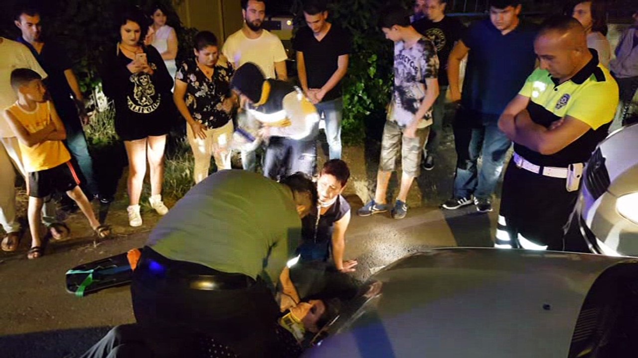 Kafa kafaya çarpıştılar