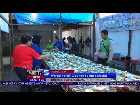 Warga Katolik Siapkan Sajian Untuk Berbuka - NET5