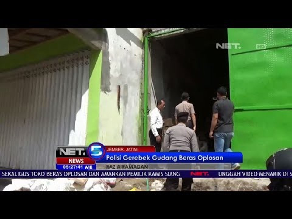 Polisi Gerebek Gudang Beras Oplosan dan Gudang Minyak Goreng Ilegal - NET5