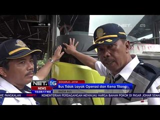 Bus Tidak Layak Jalan, Penumpang Diturunkan - NET16
