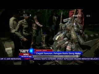 Cegah Tawuran, Petugas Razia Geng Motor - NET5