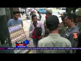Satpol PP Tertibkan Calo Penukaran Uang - NET16