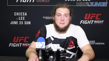 Jeremy KImball took debut loss to heart but was feeling on ahead of second effort
