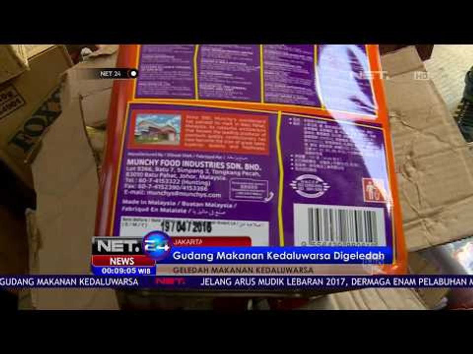 Penemuan Puluhan Kardus Makanan Kedaluwarsa - NET24
