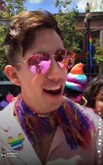Kevin McHale San Francisco pride instagram live