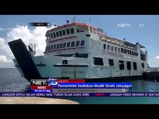 Pemerintah Siapkan Mudik Gratis Jalur Laut - NET5
