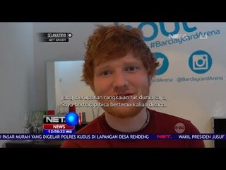 Konser Ed Sheeran Digelar 9 November Mendatang - Net 12