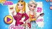 Video para muchachas de la historieta Elsa corazón congelado frío Barbie con las muñecas de los juguetes