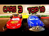 Cars 3 Top 10 Spoiler Re Enactments with Lightning McQueen Jackson Storm Doc Hudson and Cruz Ramirez