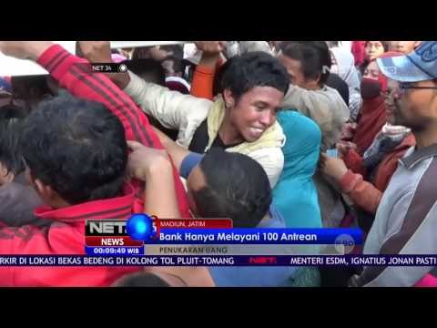 Penukaran Uang di Madiun Berlangsung Ricuh - NET24