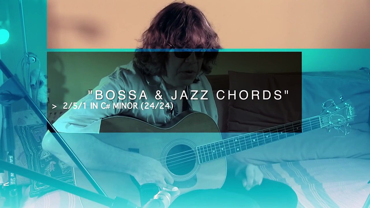 JAZZ / BOSSA CHORDS 2-5-1 IN C MINOR (24/24)