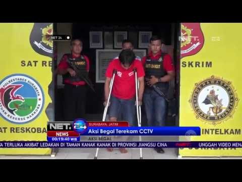 Aksi Begal Terekam CCTV - NET24