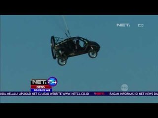 Pilot Perancis Vezzoli Terbangkan Mobil Pegasus - NET24