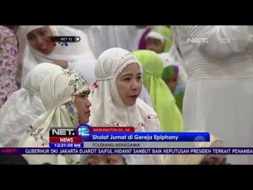Salat Jumat di Gereja Epiphany - NET12