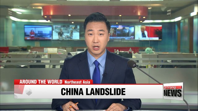 Nearly 100 missing as search continues in China landslide