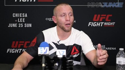 Emotional Darrell Horcher details his long journey back to the UFC