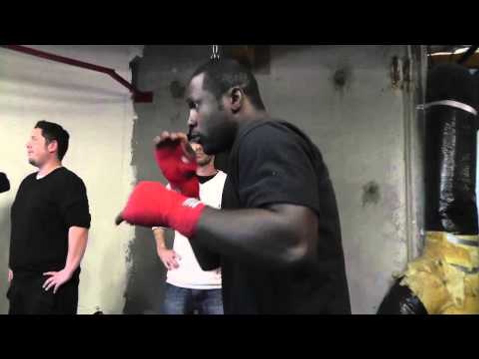 maidana sparring partner steve forbes shadow boxing EsNews Boxing