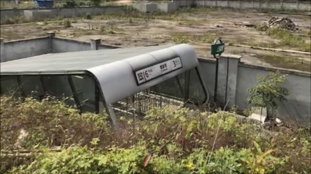 Une station de métro surprenante ultramoderne en Chine