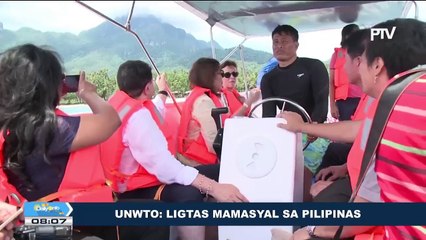 UNWTO: Ligtas mamasyal sa Pilipinas