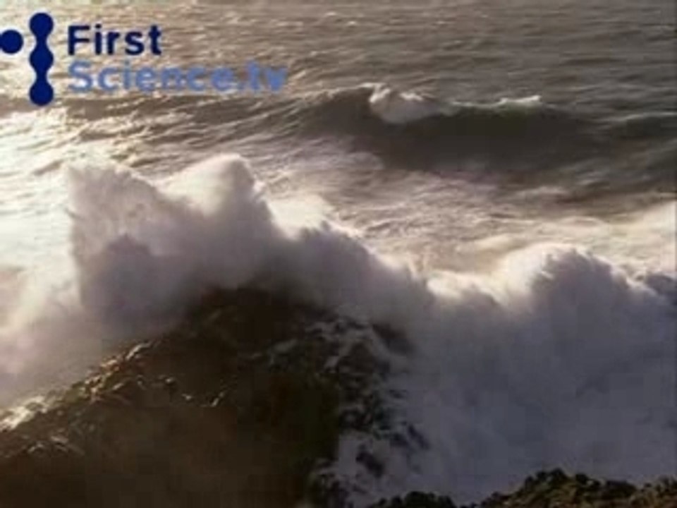 Man swept away by giant wave