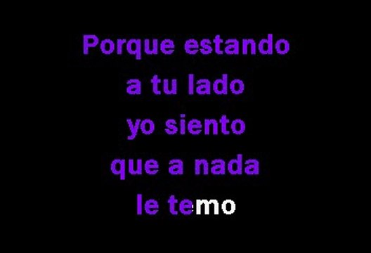 Por muchas razones te quiero (Karaoke con voz guia)