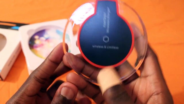 FANTASY MP Power Red Wireless Qi Power Charger Pad LED WHAT'S IN THE BOX UNBOXING