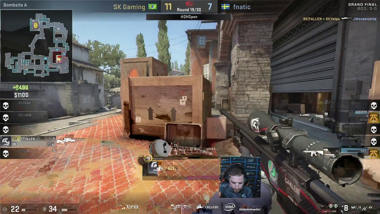 CSGO: FalleN clutch