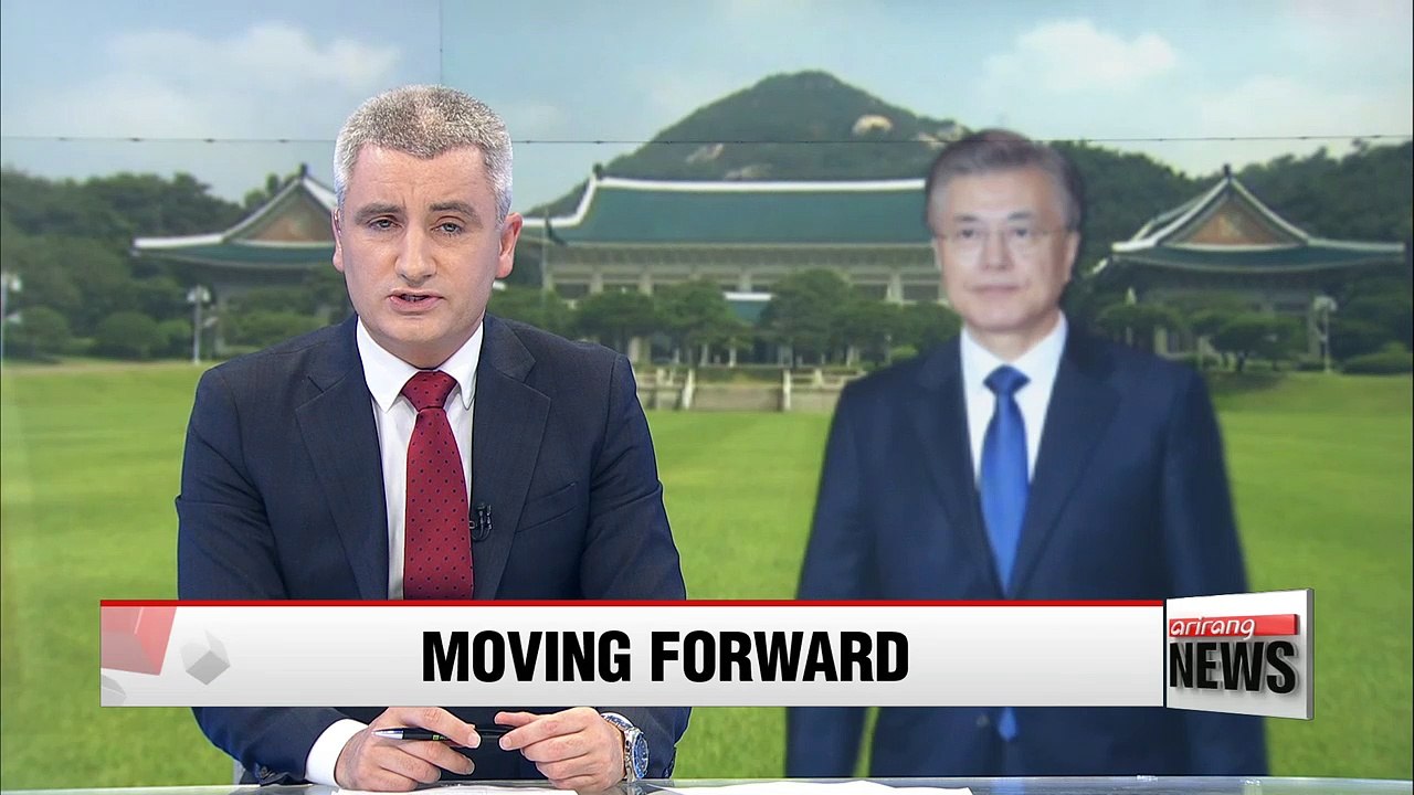 President Moon on social media, "Establishing warless Korea is way to repay veterans' sacrifice"