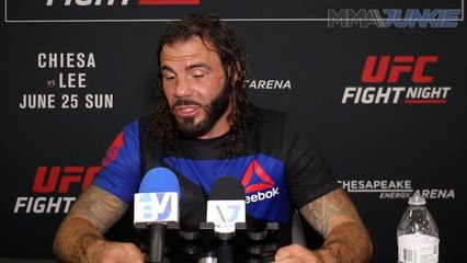 Clay Guida relieved to win but knows fighting is a young man's game
