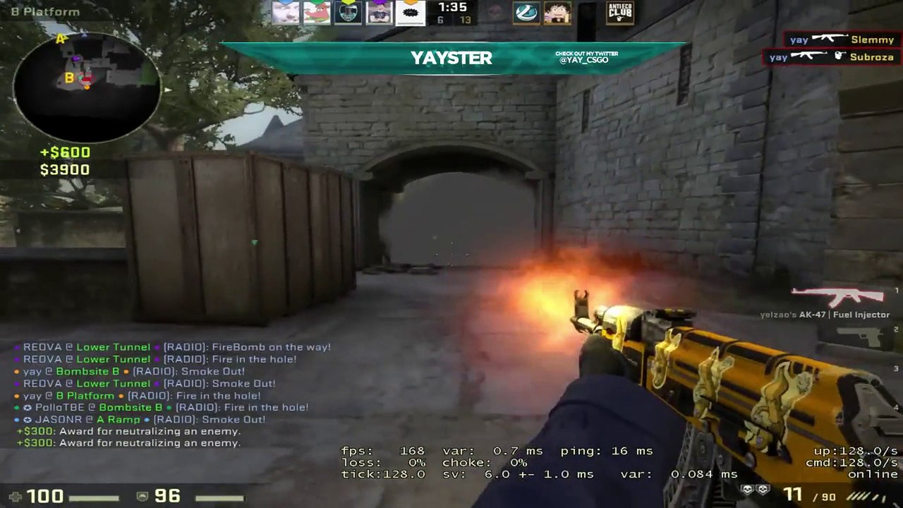 CSGO: Yay nice rank s round