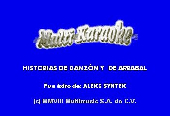Aleks Syntek - Historias de Danzon y De Arrabal (Karaoke)