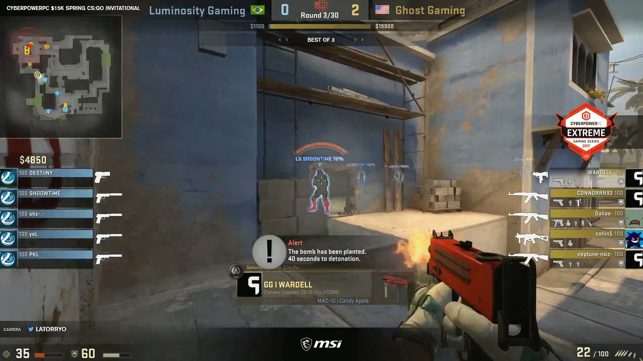 CSGO: Smoke falls through ground