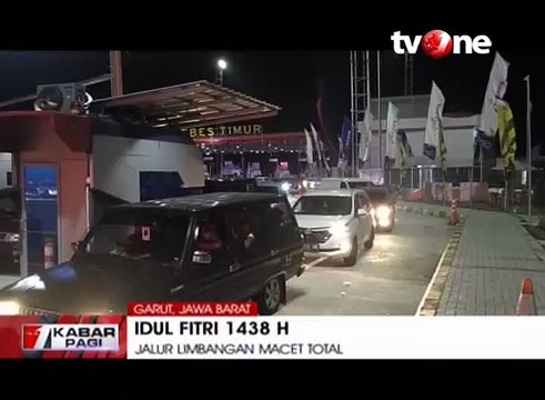Hari Pertama Lebaran, Pintu Keluar Tol Brebes Timur Macet