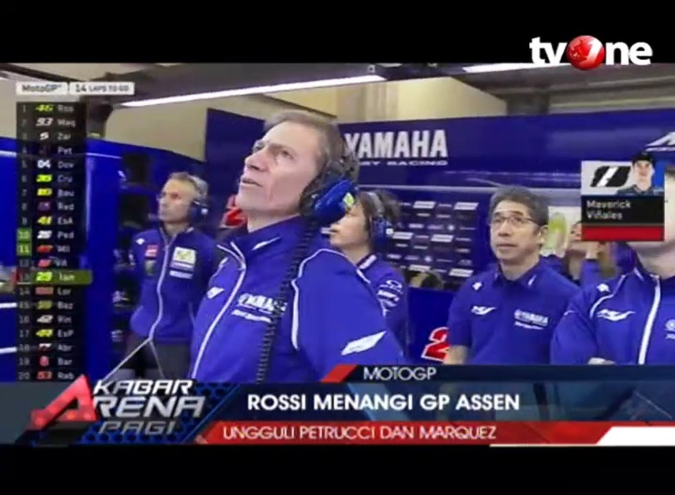 Valentino Rossi Juara MotoGP Belanda