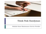 Bathroom Renovations in Melbourne - Think Pink Handyman