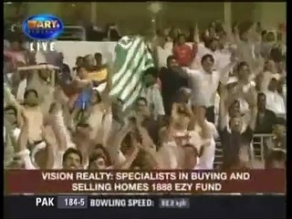 Shahid Afridi 32 runs from 1 over vs Sri Lanka