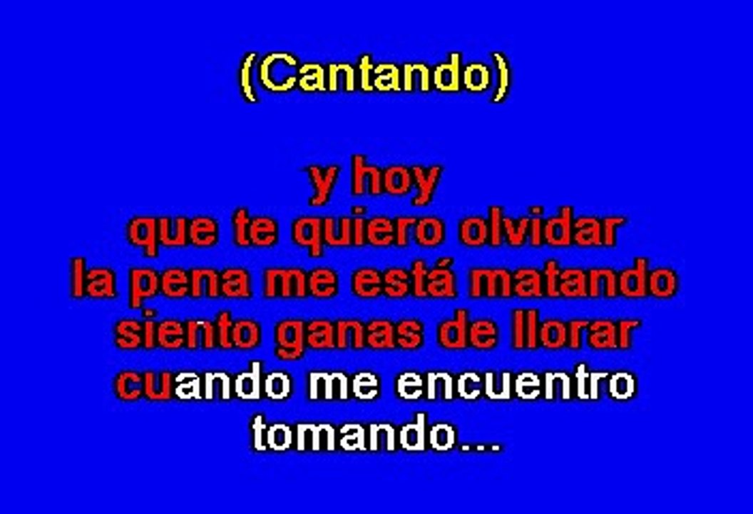 Banda El Recodo - Tiro De Gracia (Karaoke)