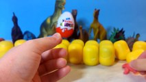 Dinosaure des œufs Nouveau déballage déballant 18 oeuf kinder surprise, la surprise