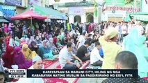 Kapayapaan sa Marawi City, hiling ng mga kababayan nating Muslim sa pagdiriwang ng Eid'l Fitr