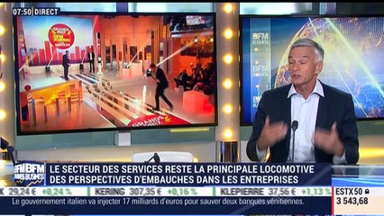 Le secteur des services, le premier employeur de France et le premier créateur d'emploi - 26/06