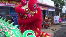 Lion Dance 2017 | Múa Lân Sư Rồng Khai Trương Phòng Khám TOÀN THẰNG | Ku Bo Đẹp Trai